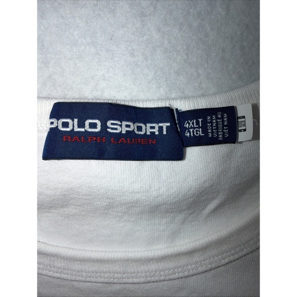 polo Ralph Lauren sport t shirt mens 4XLT white center logo classic short sleeve - Picture 3 of 9